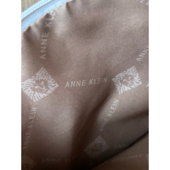 Anne Klein Flowered Zip Top Wristlet - Picture 5 of 6